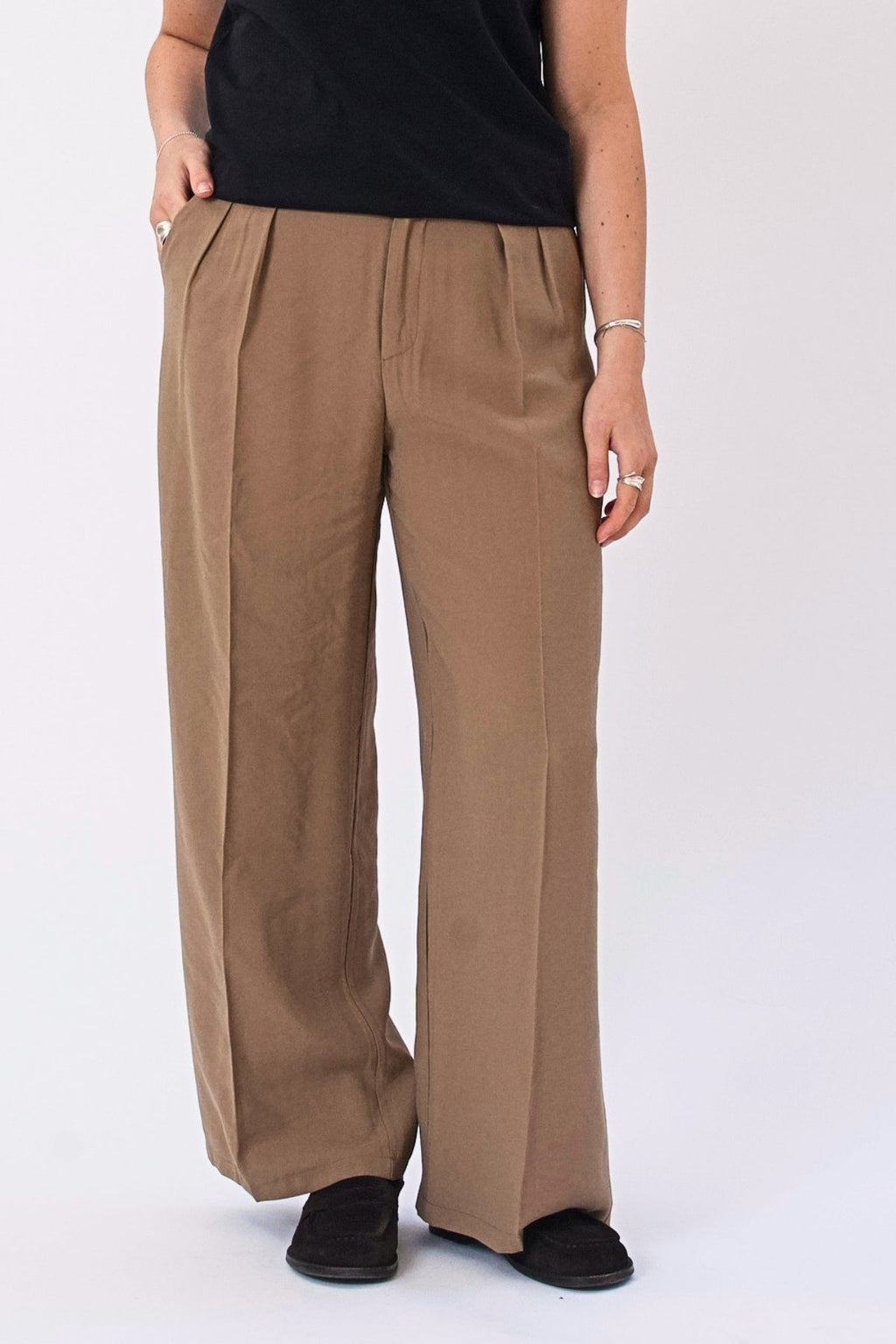 Izolda Pants - Šviesiai ruda