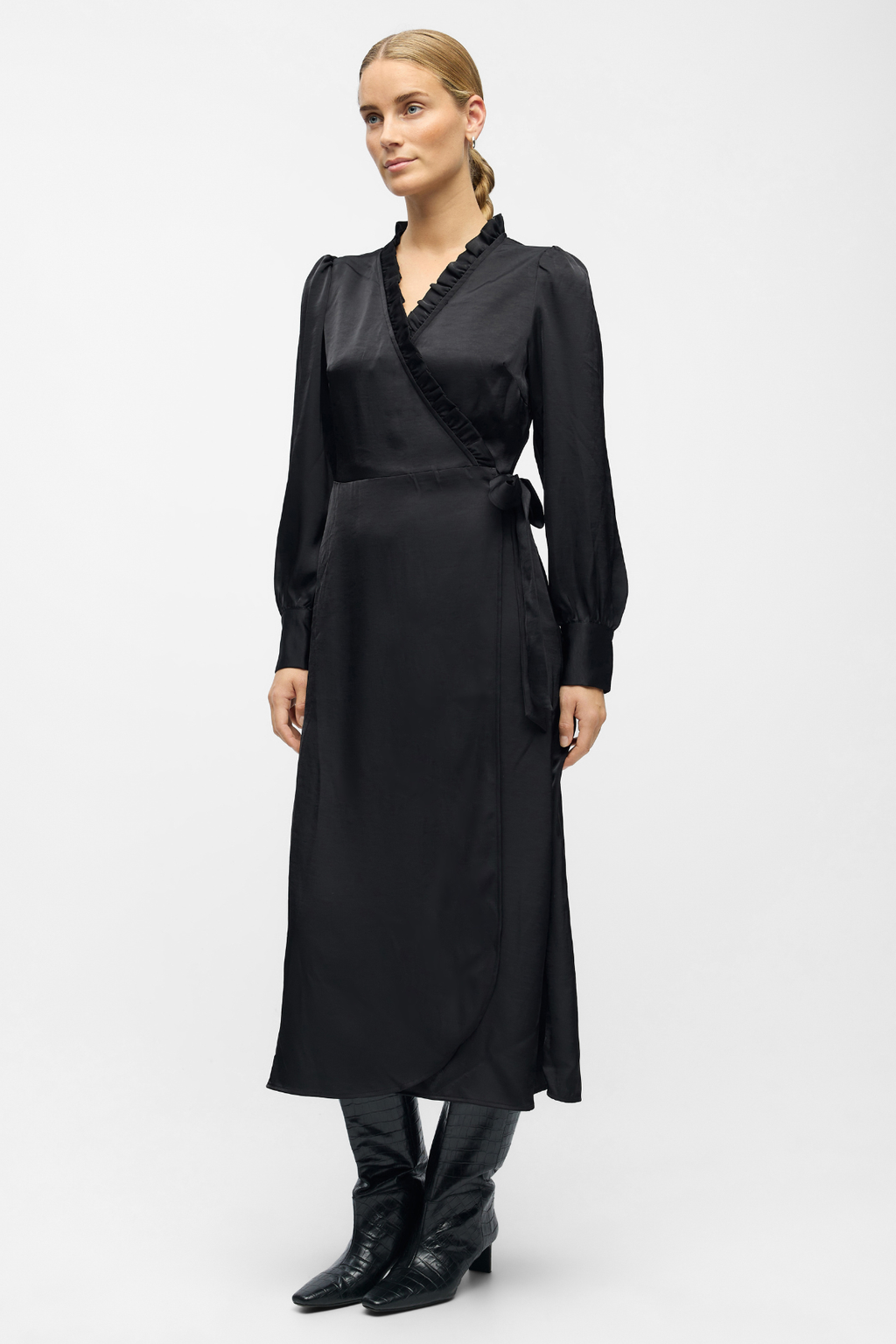 Chilli Wrap Dress - Black