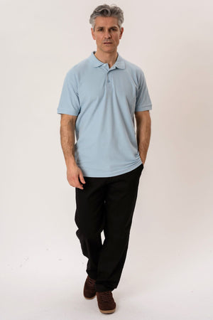 Basic Polo - Light Blue