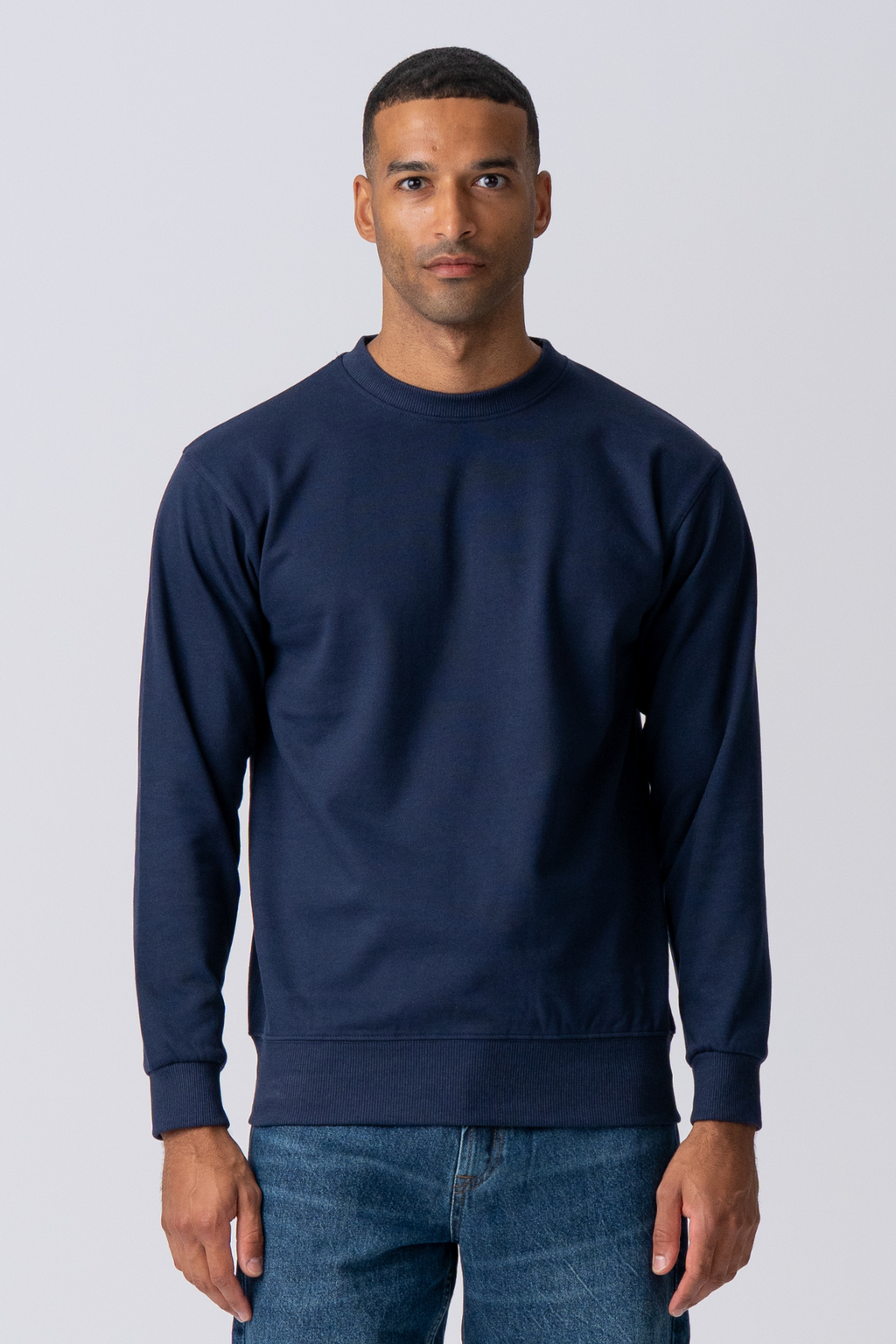 Essential Crewneck – Navy