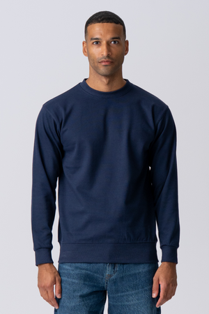 Essential Crewneck – Navy