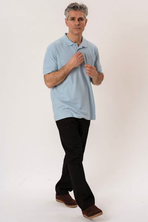 Basic Polo - Light Blue