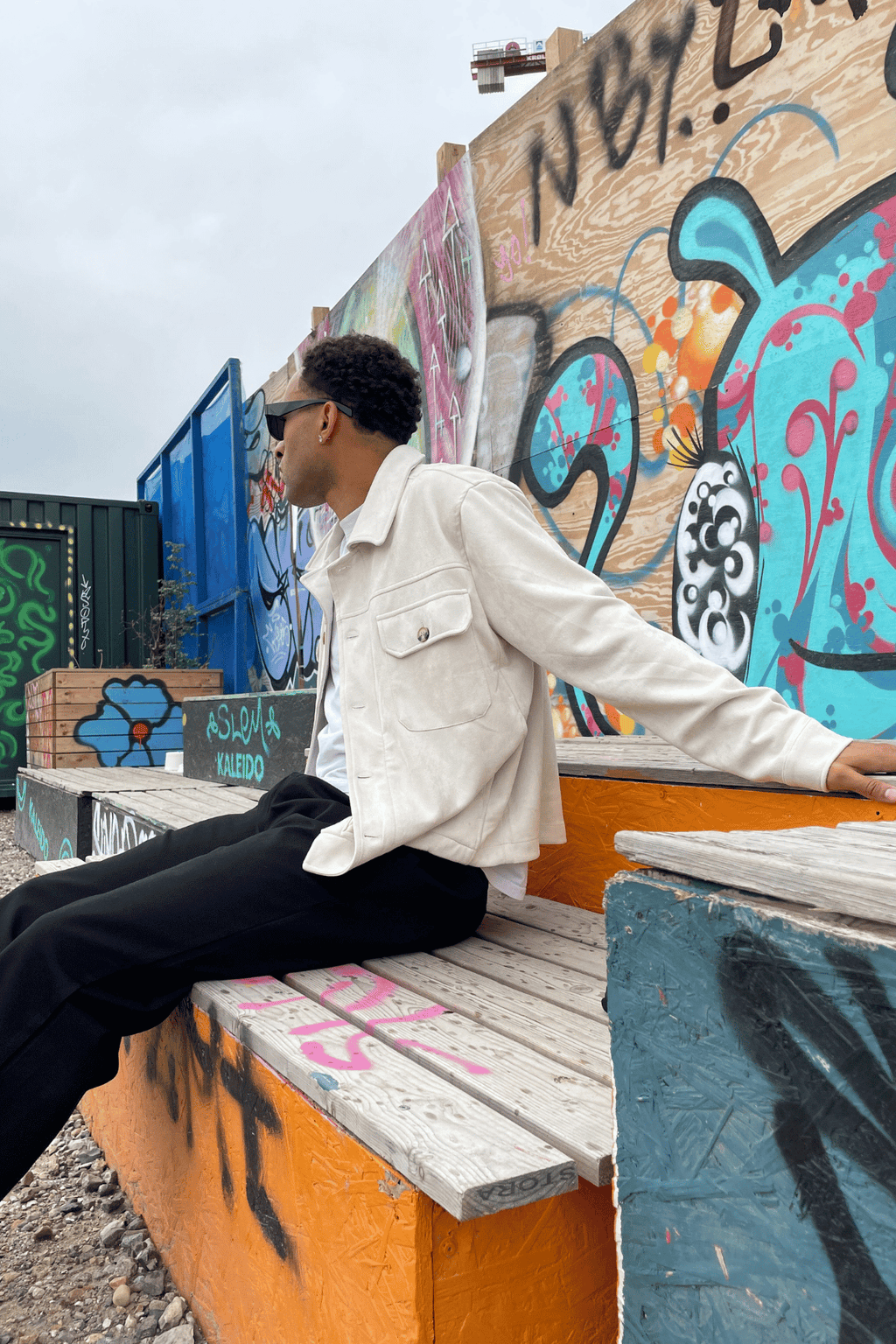 Callum Jacket - White