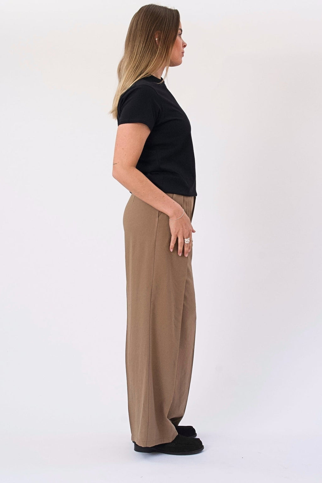 Izolda Pants - Šviesiai ruda