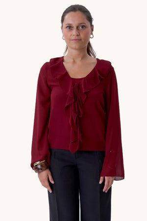 Alba palaidinė - bordo