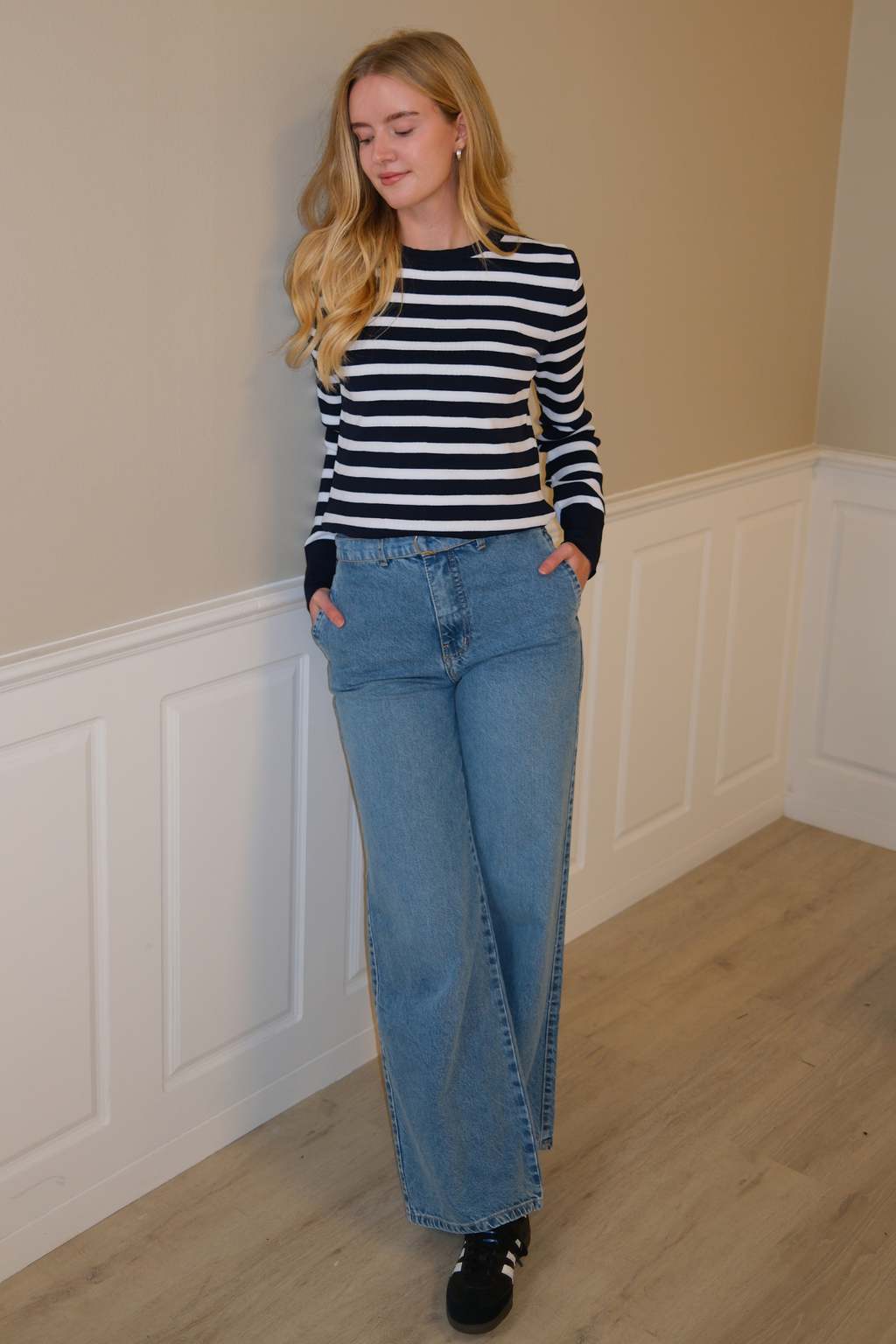 Amalia džinsai - šviesiai mėlyna