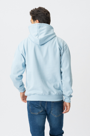 Basic Hoodie - dangus mėlynas