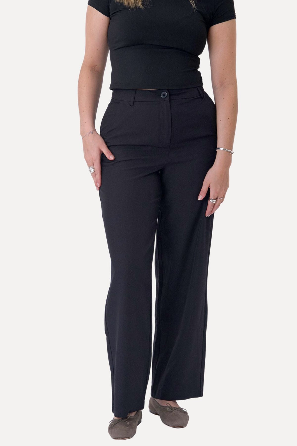Klasikinis kostiumas Pants - juoda