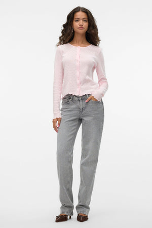 Isa o kaklo megztinis-rožinė a-boo