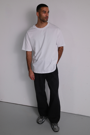 Baggy džinsai - juodi