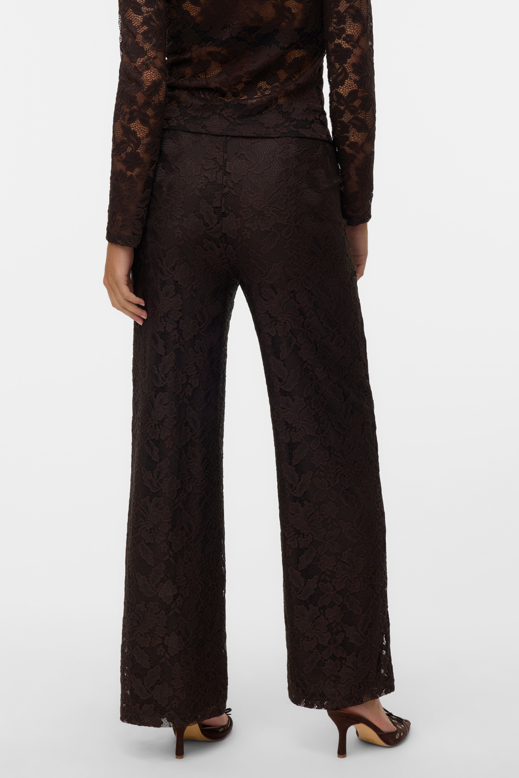 Neline Wide Pant - Chocolate Torte