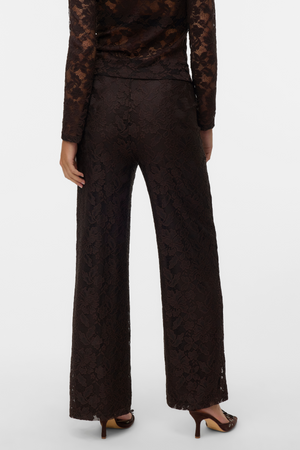 Neline Wide Pant - Chocolate Torte