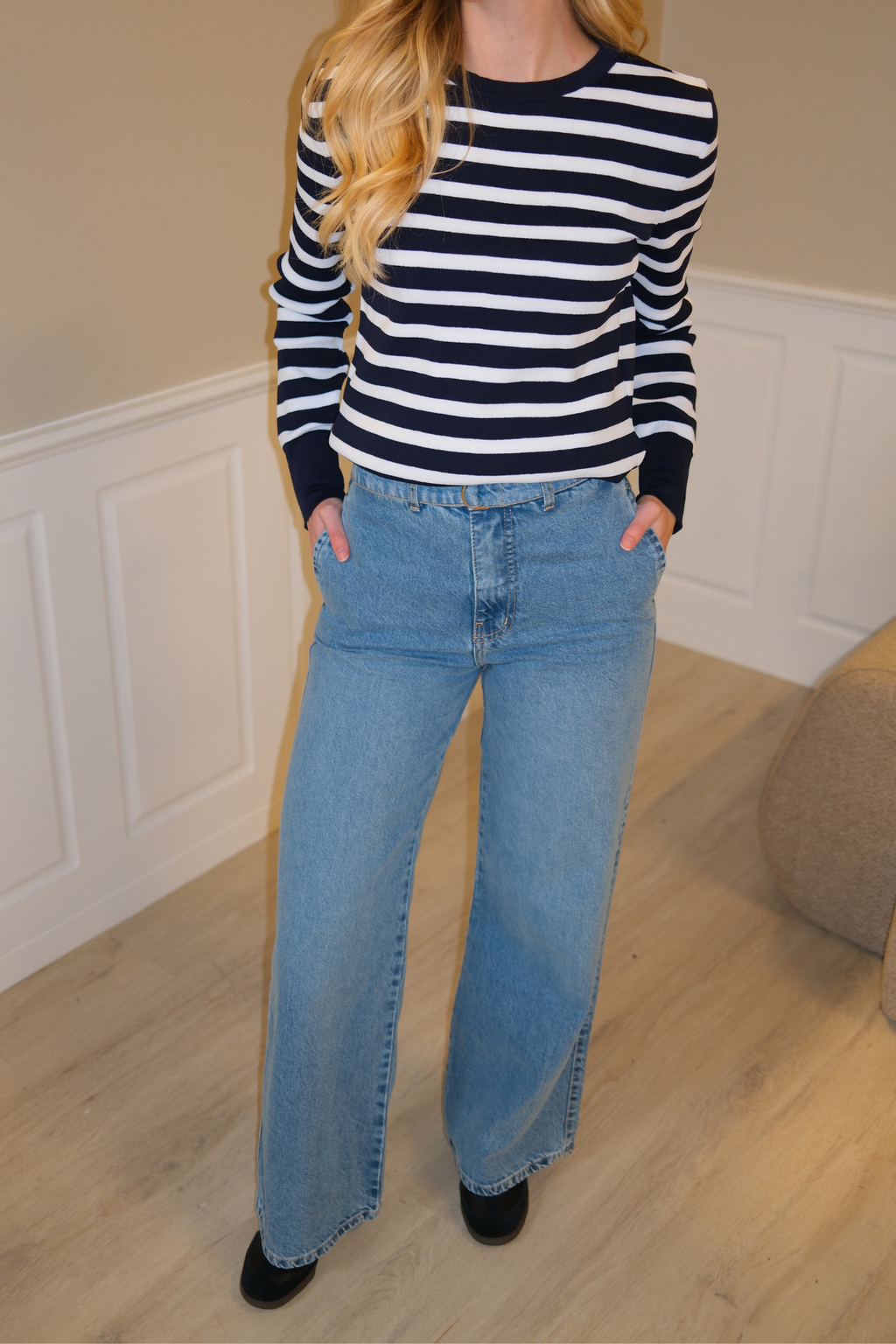 Amalia džinsai - šviesiai mėlyna