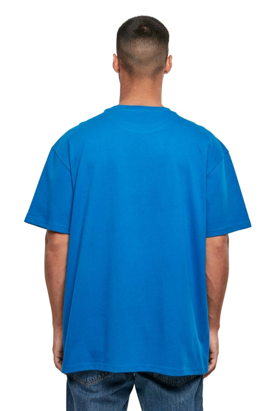 Heavy Oversized T-shirt - Cobalt Blue