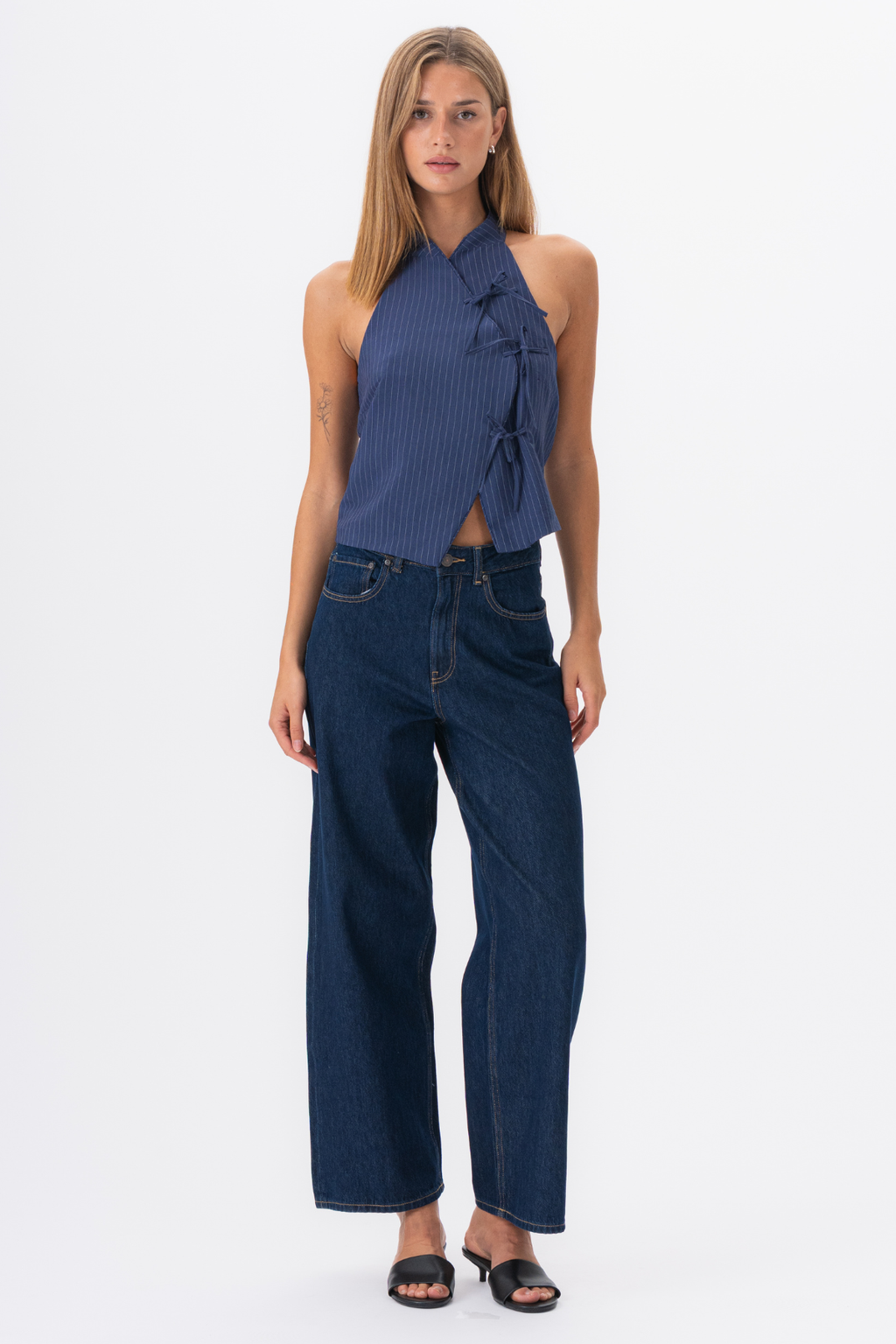 „Silva“ dryžuotas viršus - karinis jūrų laivynas