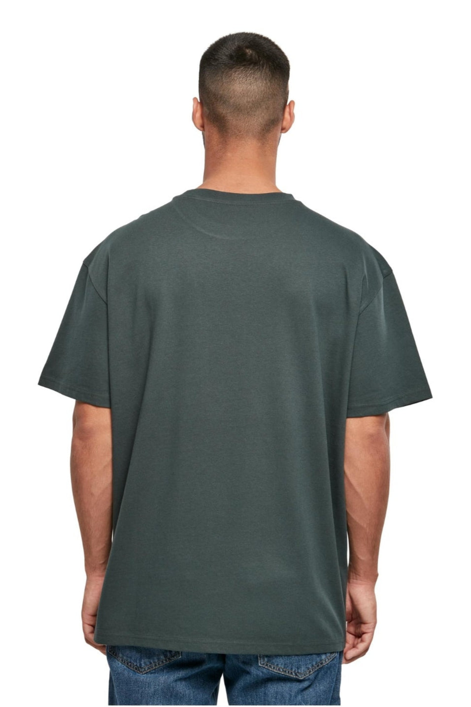 Heavy Oversized T-shirt - Bottlegreen