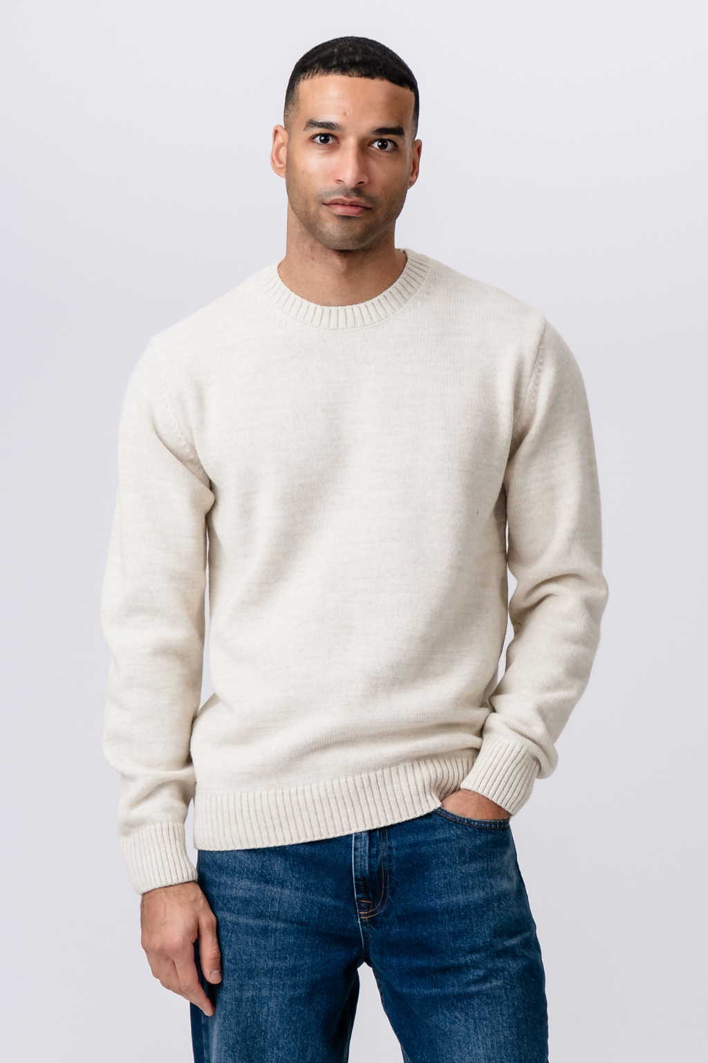 Easton Knit – smėlio spalvos