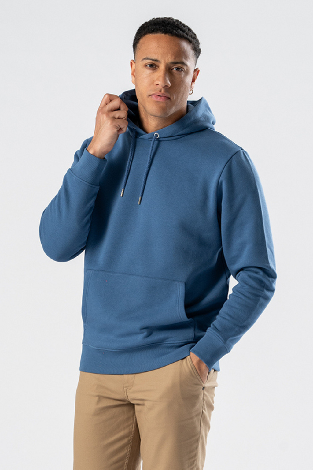 Sweatshirt Hoodie - Dusty Blue