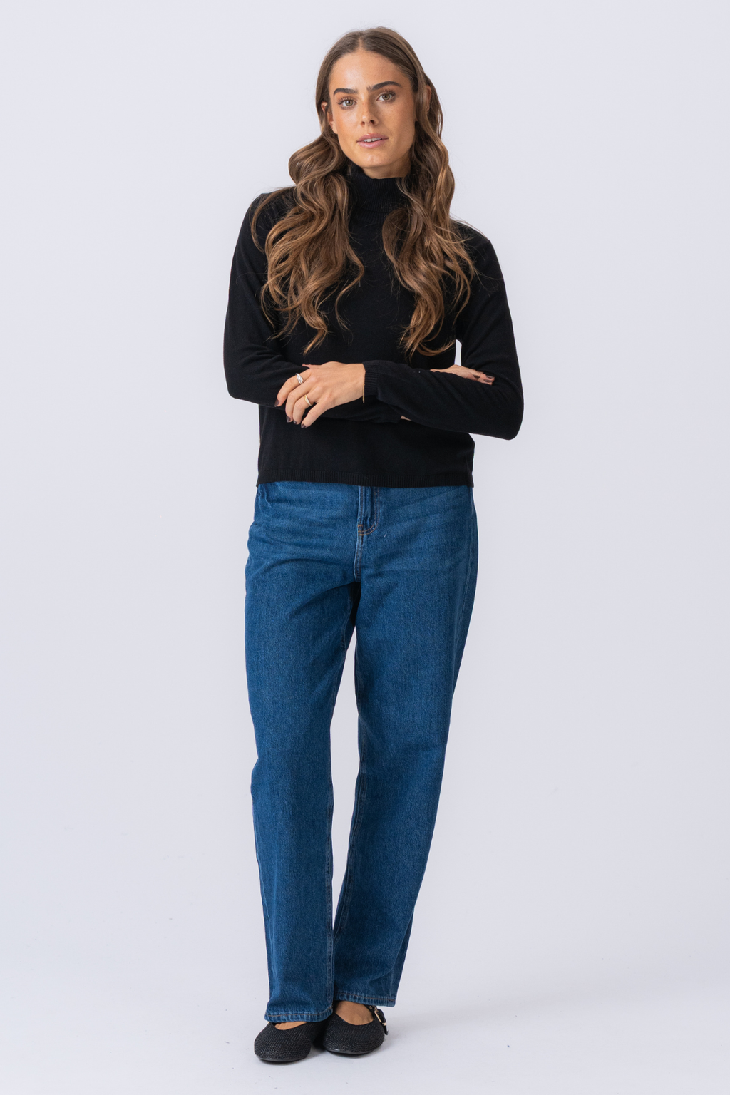 Amelia megztas - juoda