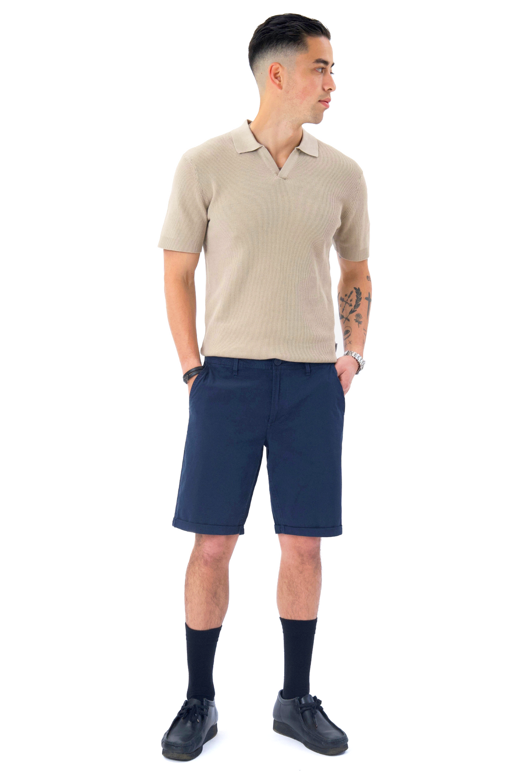Chino Shorts - Navy