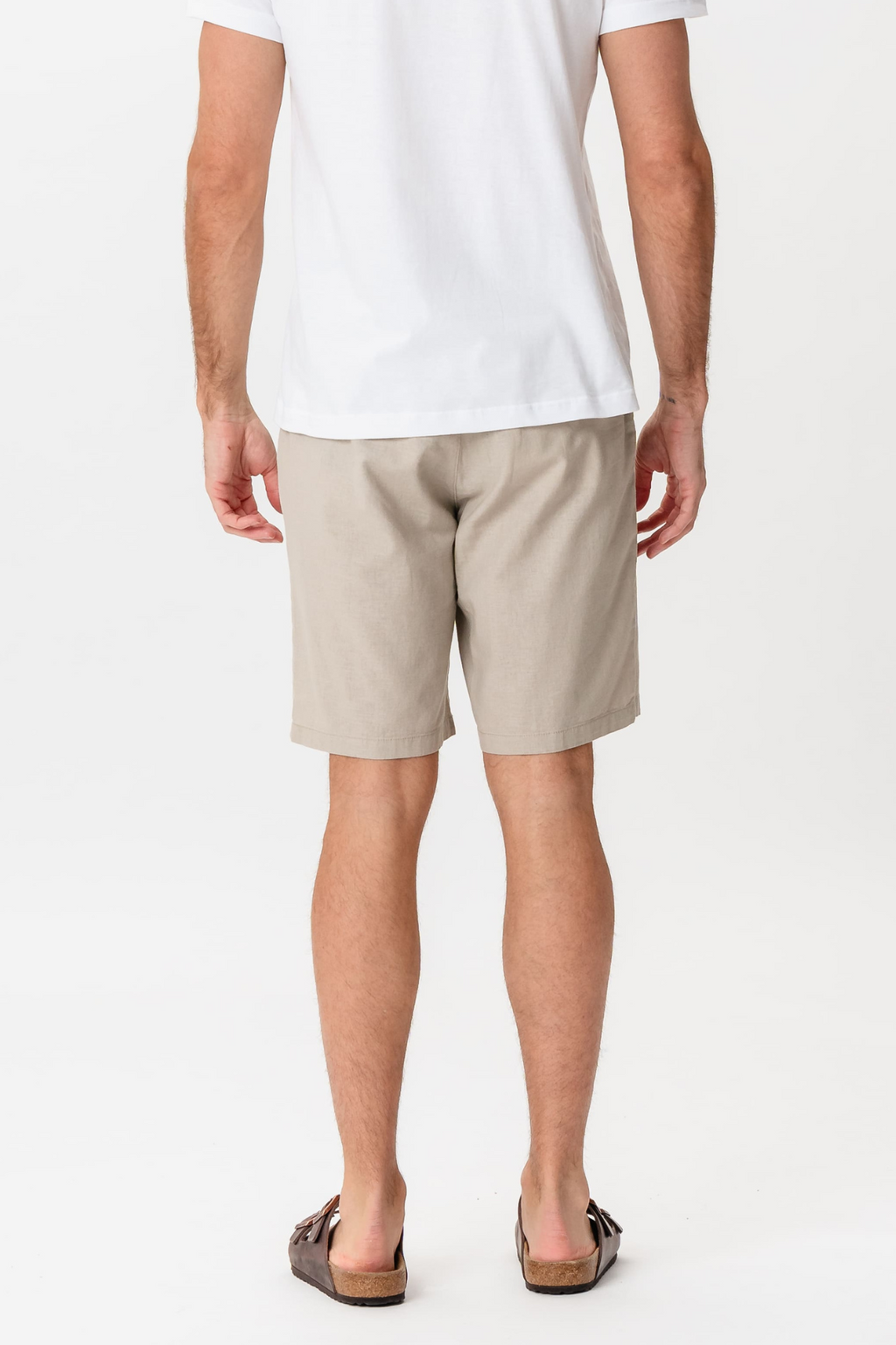 Lininiai Shorts - Smėlis