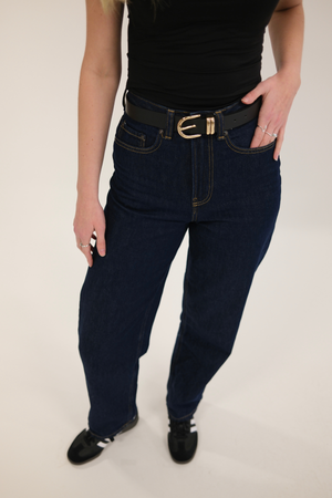 Ava diržas - juodas