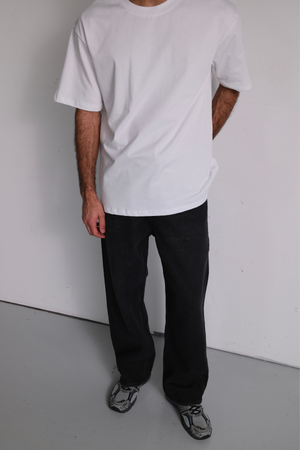 Baggy džinsai - juodi