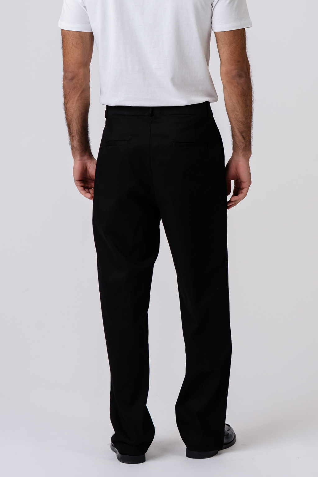 Straight Cotton Chino – juoda