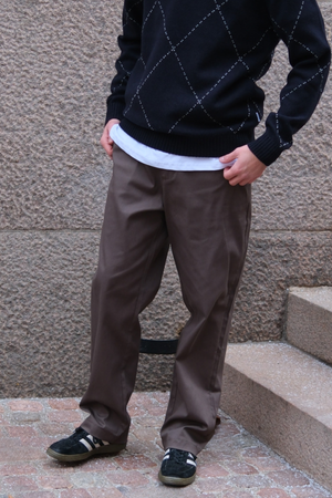 Straight Cotton Chino – alyvuogių