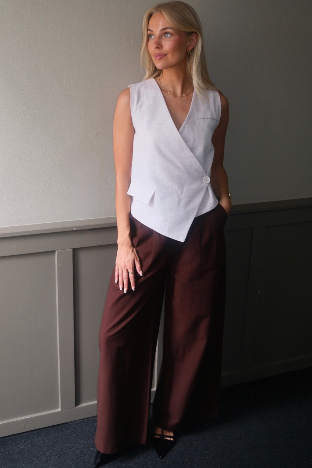 Melissa Wide Pants - Ruda