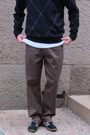 Straight Cotton Chino – alyvuogių