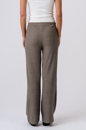Ivy Knit Pants - Chaki