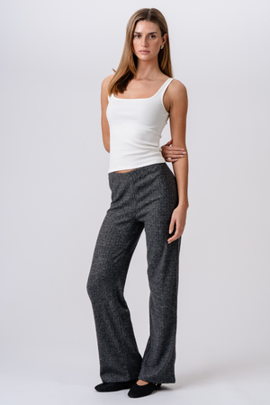 Ivy Knit Pants - Antracitas