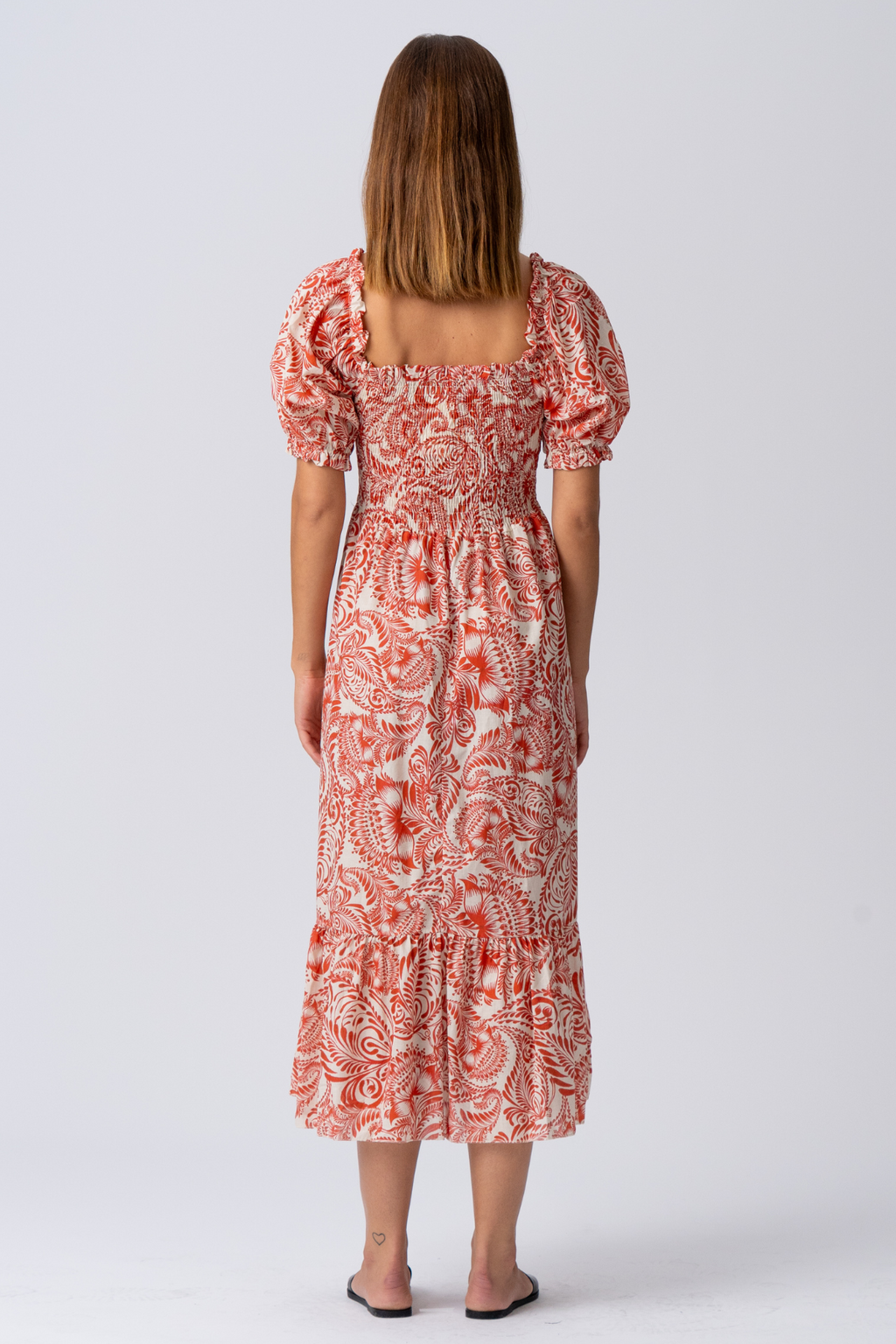 Lia suknelė - raudona