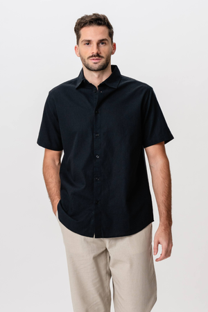 Short-Sleeved Linen Shirt – Package Deal (2 pcs.)