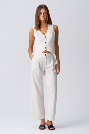 Natalie Pants - Light Beige