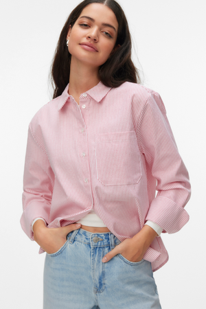 Inge Shirt - Jazzy Snow white