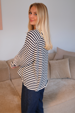 Dryžuoti marškiniai - Mėlyni