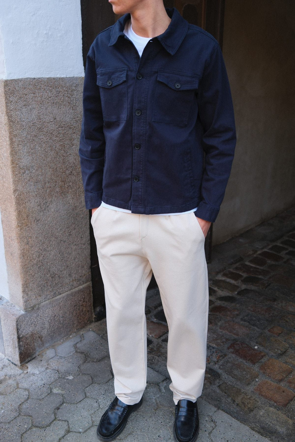 Performance Pants Wide - Smėlio spalvos