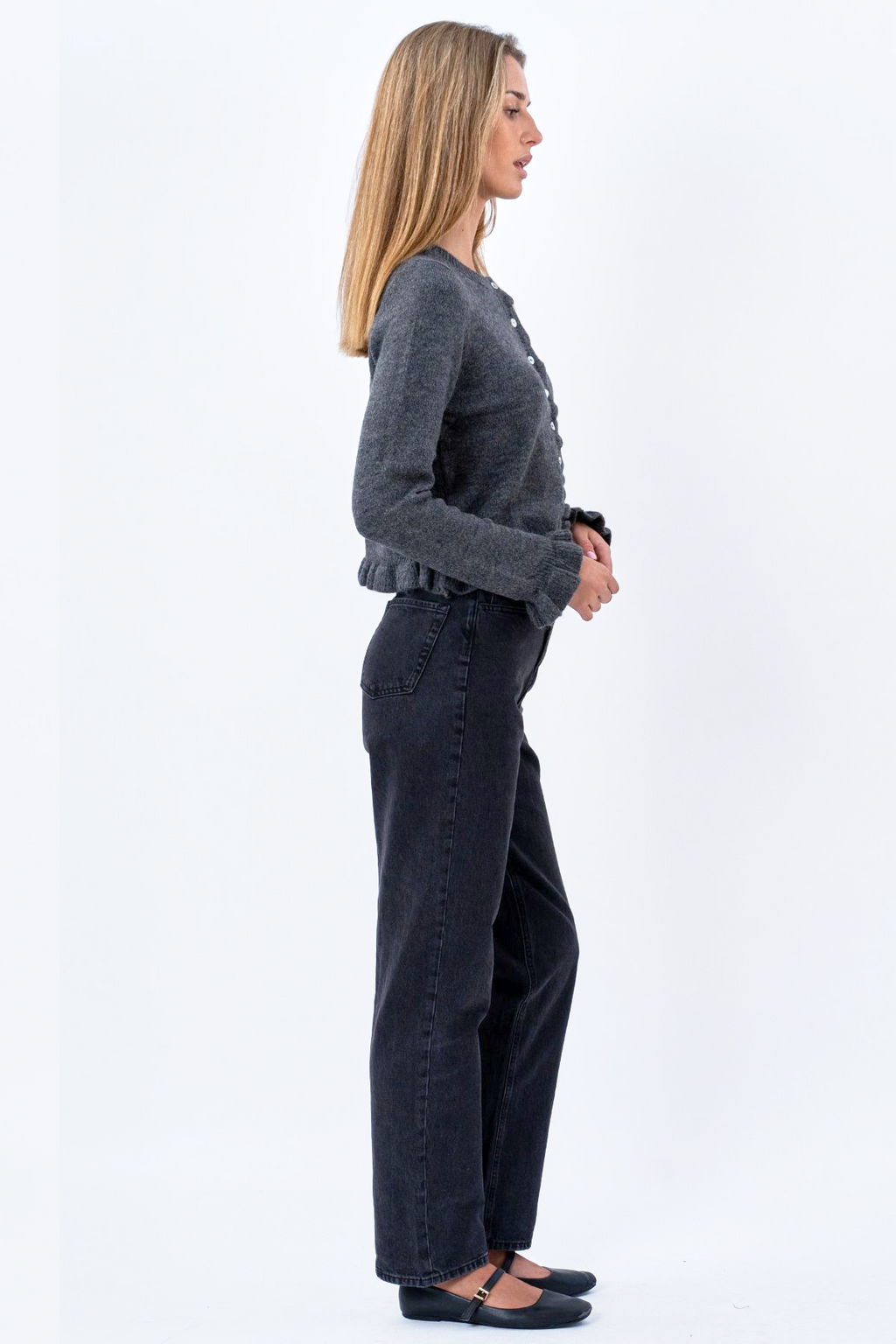 Flora Cardigan - Grey