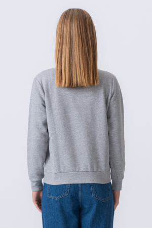 Essential Crewneck - Grey Melange