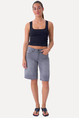 Džinsinis Shorts - Pilka
