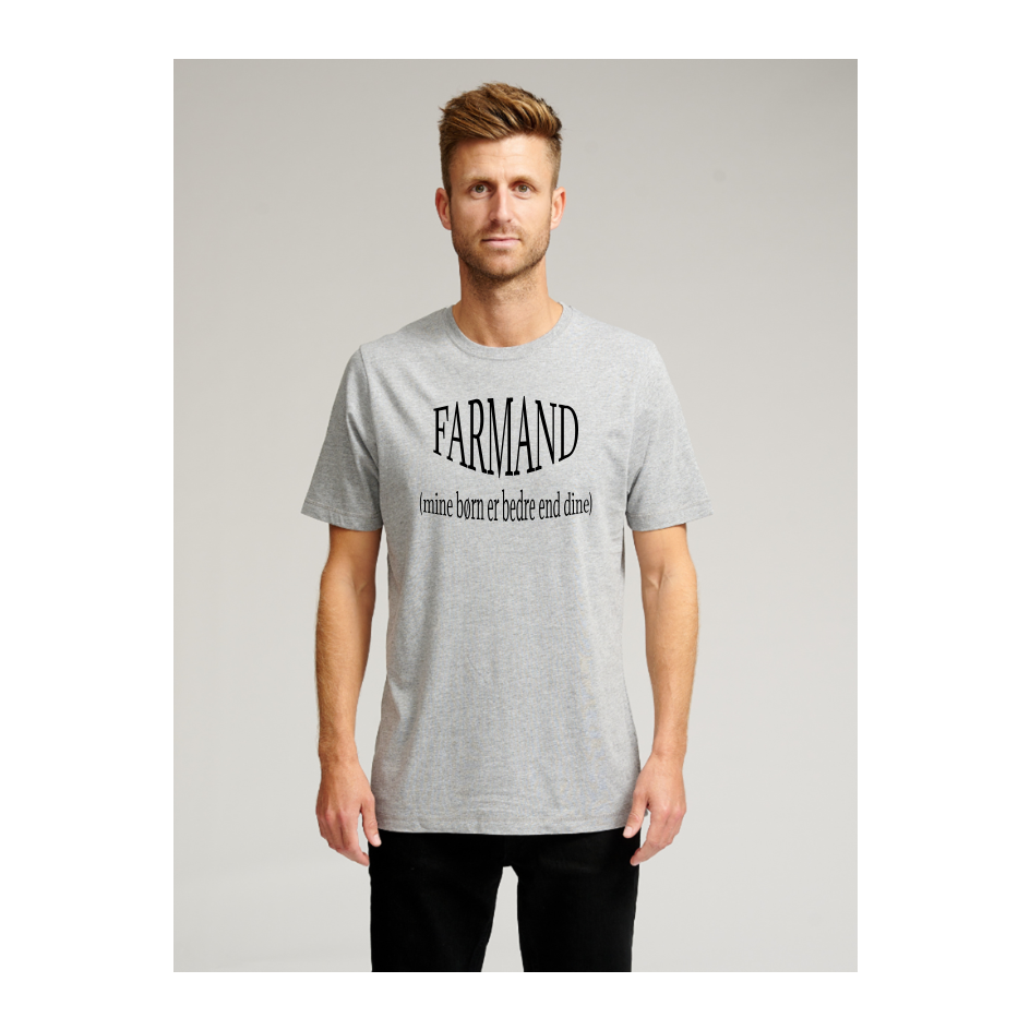 Organic Basic T-shirt - Gray