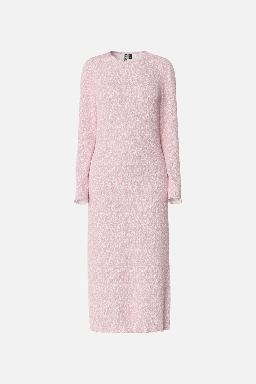 „Flora Midi“ suknelė - rožinė šaukšto šaukšto gėlė