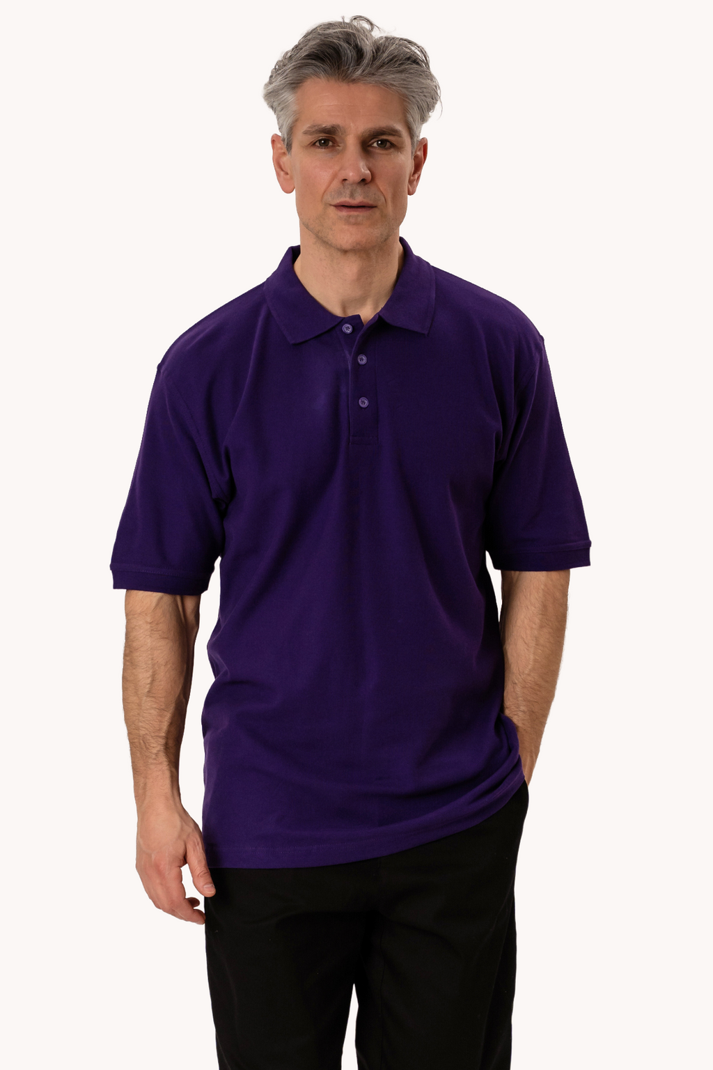 Basic Polo - Violetinė