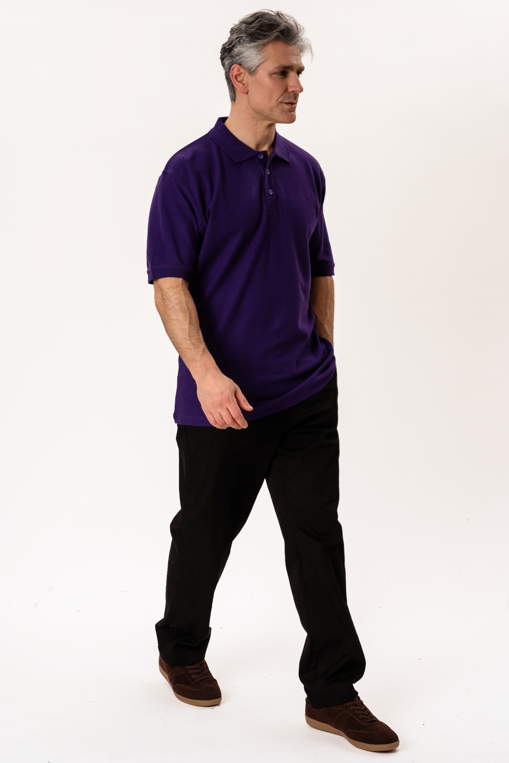 Basic Polo - Violetinė