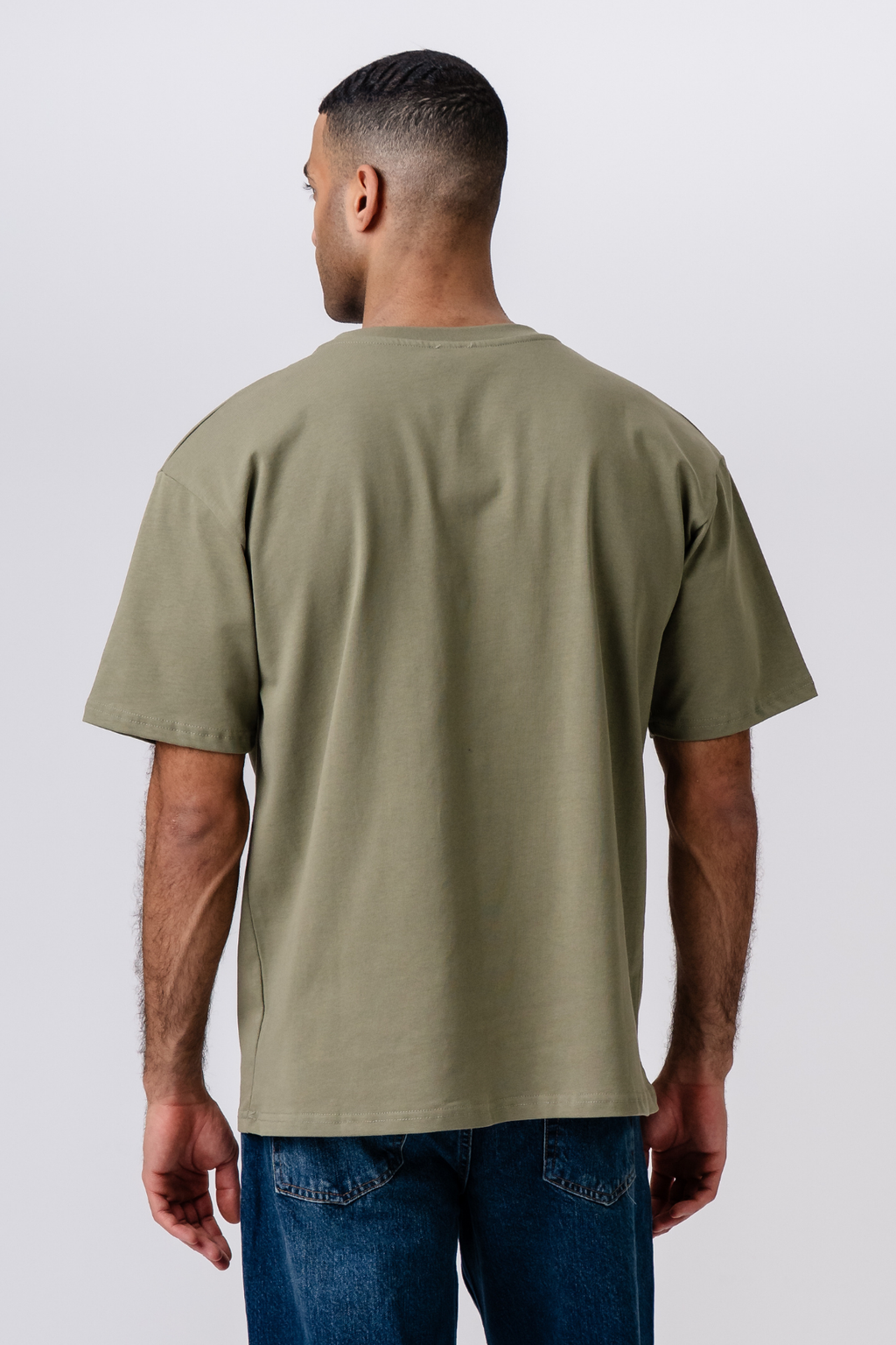 Heavy Boxfit Tee - Olive