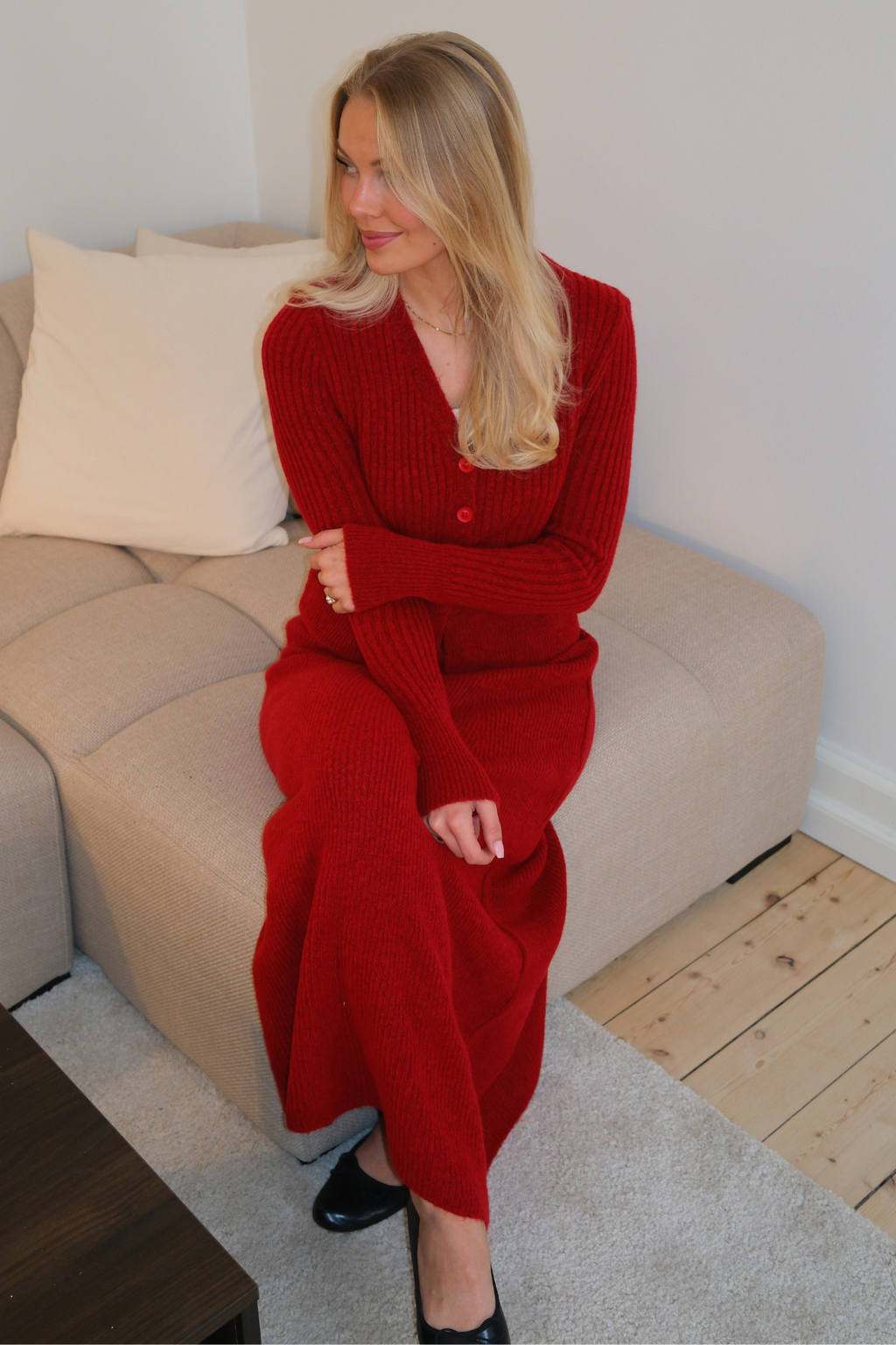 „Nova Knit“ sijonas – raudonas