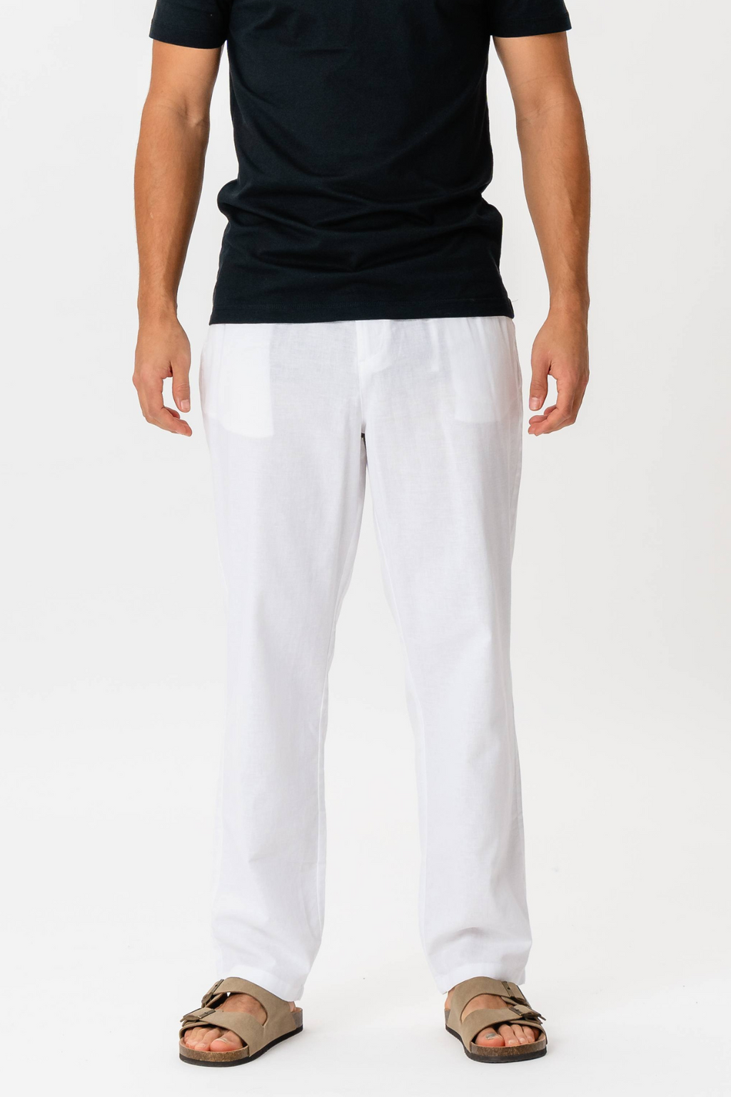 Linen Pants - White
