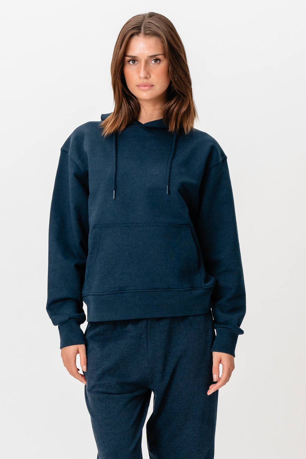 Heavy Hoodie - Heather Navy